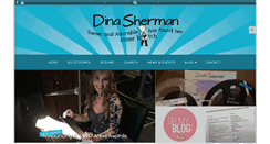 Desktop Screenshot of dinasherman.com